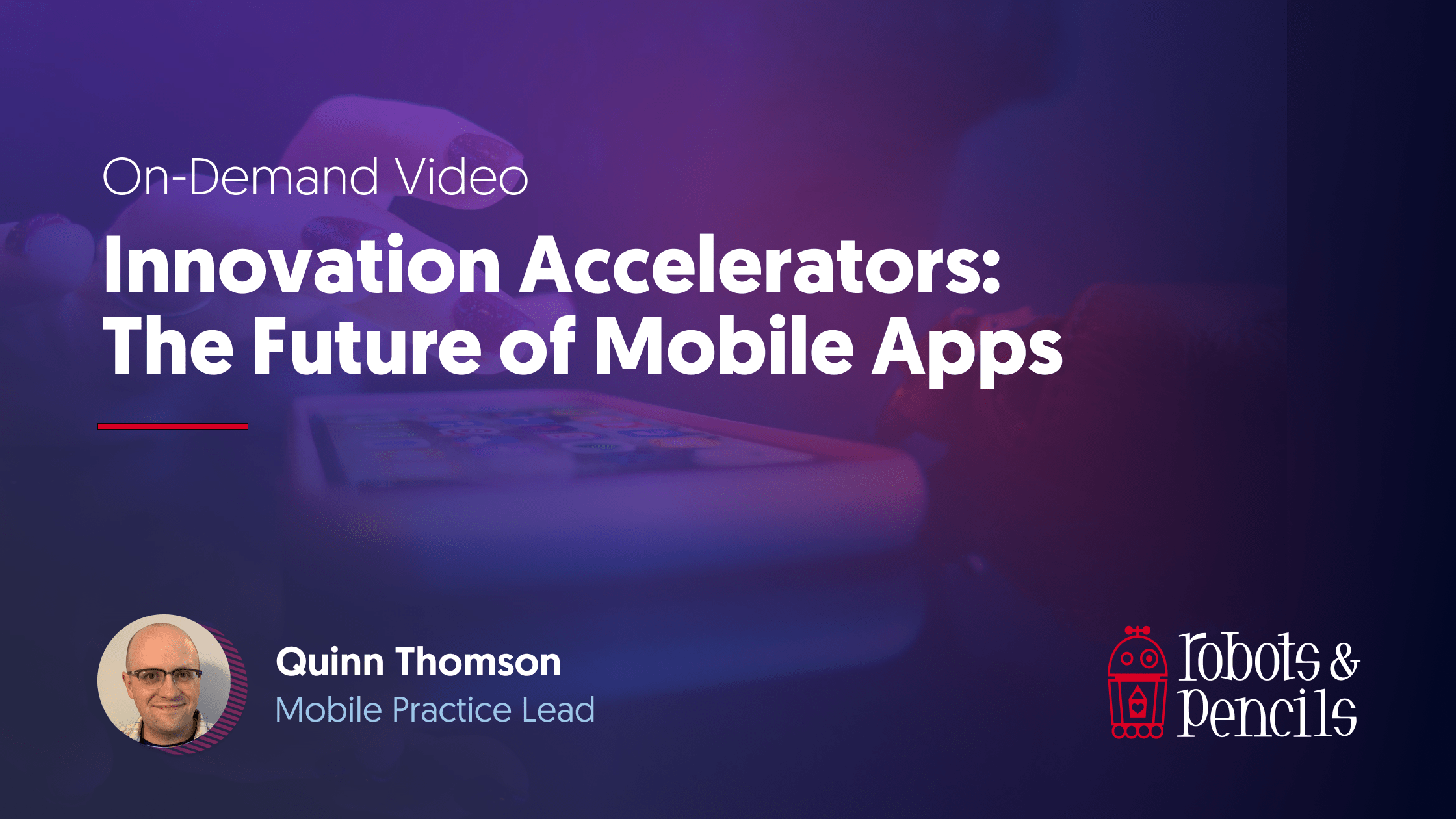 Robots Pencils Mobile And Digital Innovation October 26th